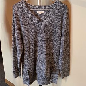 Grey and Black sweater